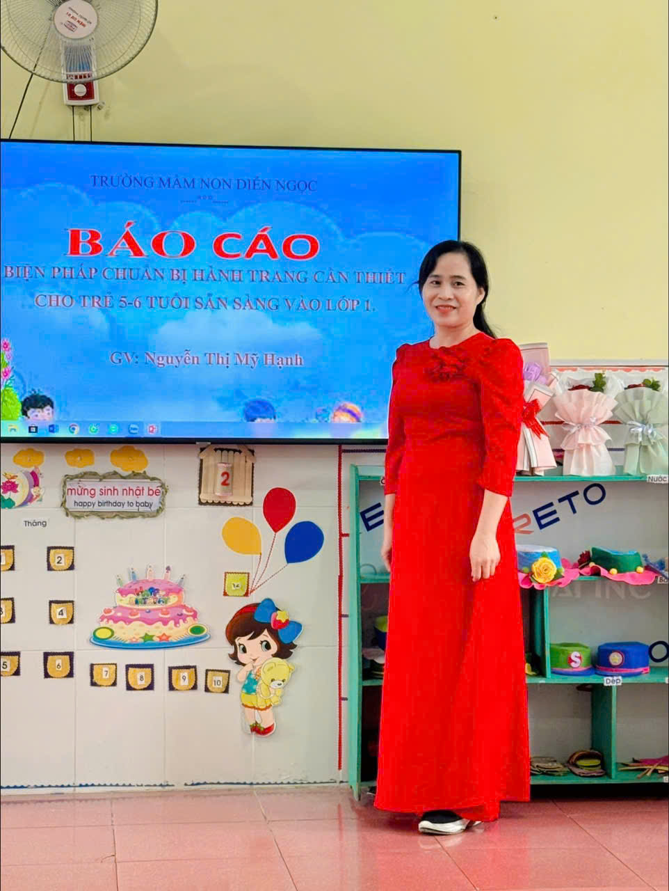 Giáo viên Dự thi GVG Cấp Trường