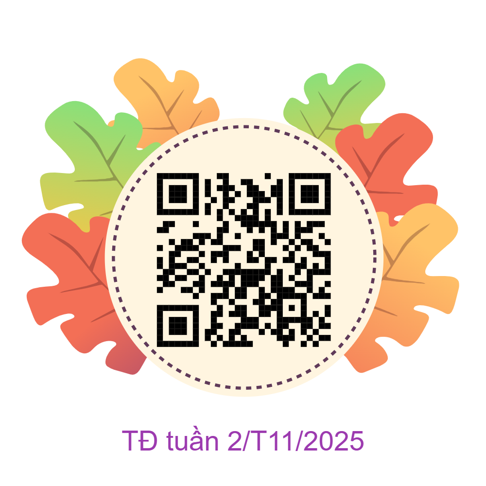 Thực đơn tuần 2/tháng 11/2025